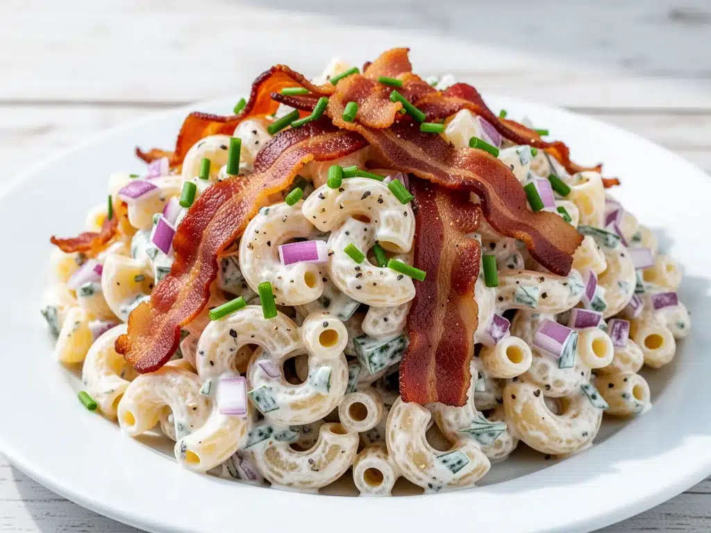Bacon Ranch Pasta Salad - featured image