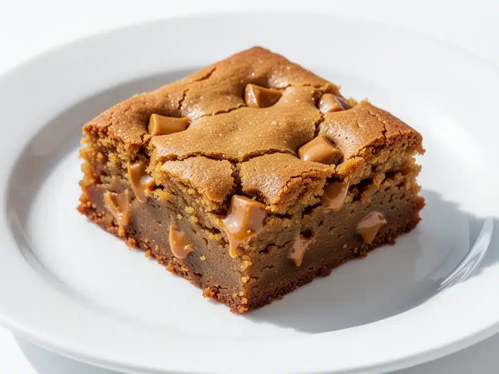 Biscoff Blondies: 3-Ingredient Easy Treat 4 Biscoff Blondies preparation steps