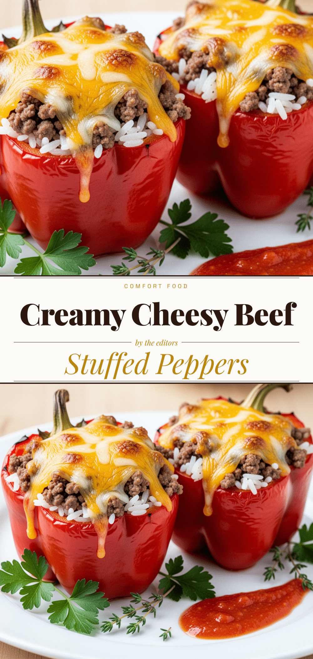 Cheesy Ground Beef Stuffed Bell Peppers: Easy Weeknight Dinner 5 cheesy ground beef stuffed bell peppers recipe