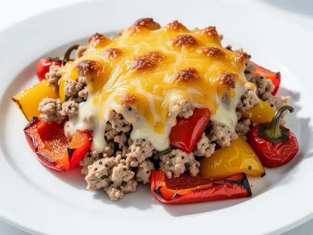 Cheesy Ground Turkey Casserole: Easy Family Dinner 4 Cheesy Ground Turkey Casserole preparation steps