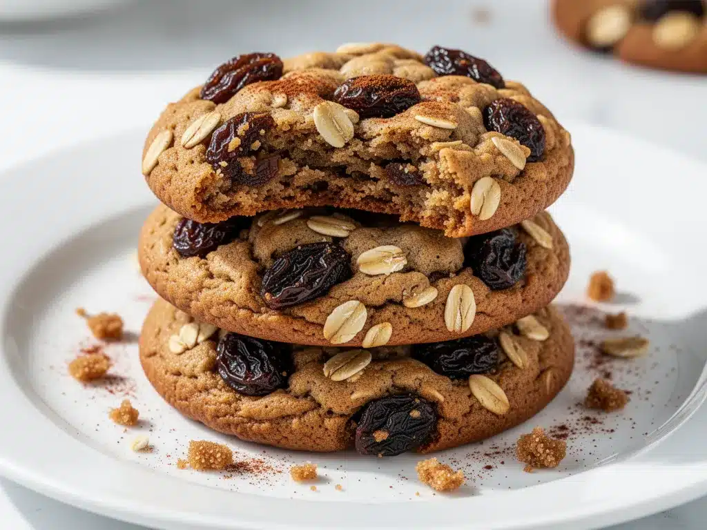 Chewy Oatmeal Raisin Cookies: Easy Best Recipe 4 chewy oatmeal raisin cookies preparation steps