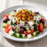 Chopped Greek Salad with Crispy Chickpeas - featured image