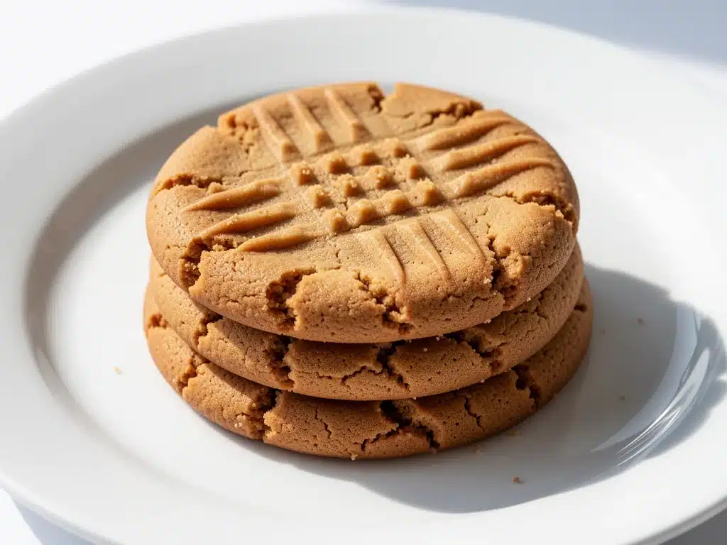 classic peanut butter cookies - featured image