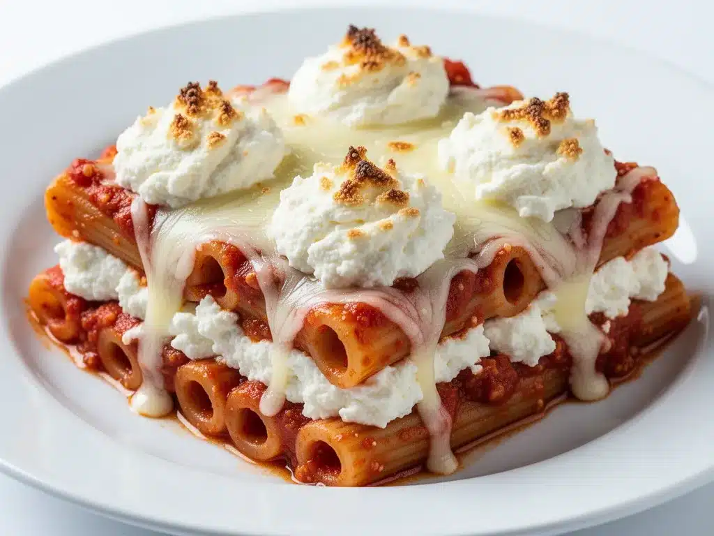 Creamy Baked Ziti: Easy 30-Minute Dinner 4 creamy baked ziti preparation steps