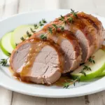 crockpot pork tenderloin - featured image