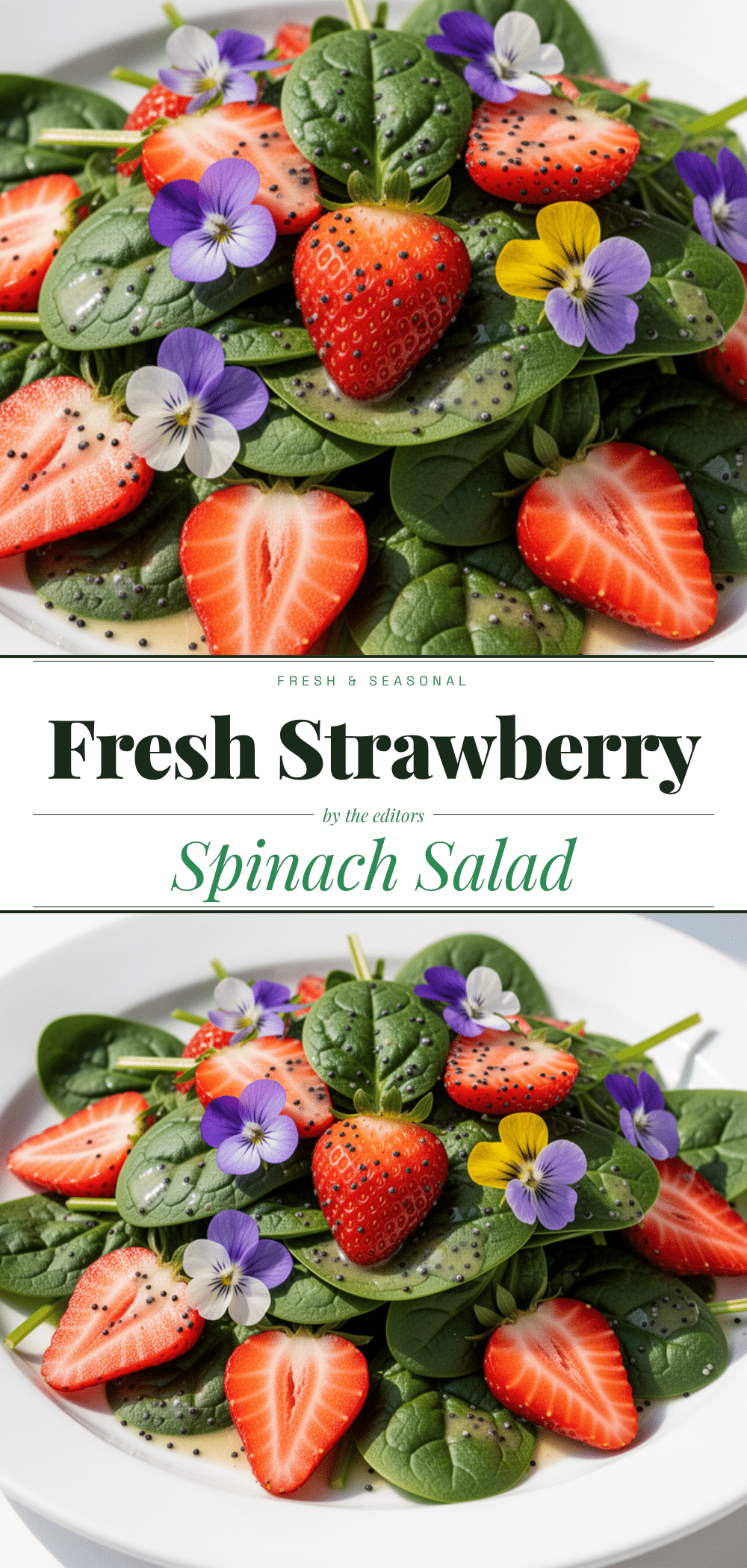 Fresh Strawberry Spinach Salad: Easy 15-Minute Weeknight Recipe 5 fresh strawberry spinach salad recipe