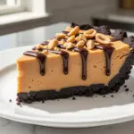 frozen peanut butter pie - featured image
