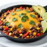 ground beef taco skillet - featured image
