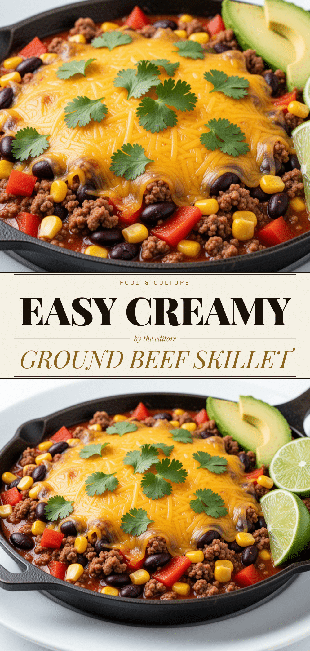 Ground Beef Taco Skillet: 30-Min Easy Cheesy Dinner 5 ground beef taco skillet recipe