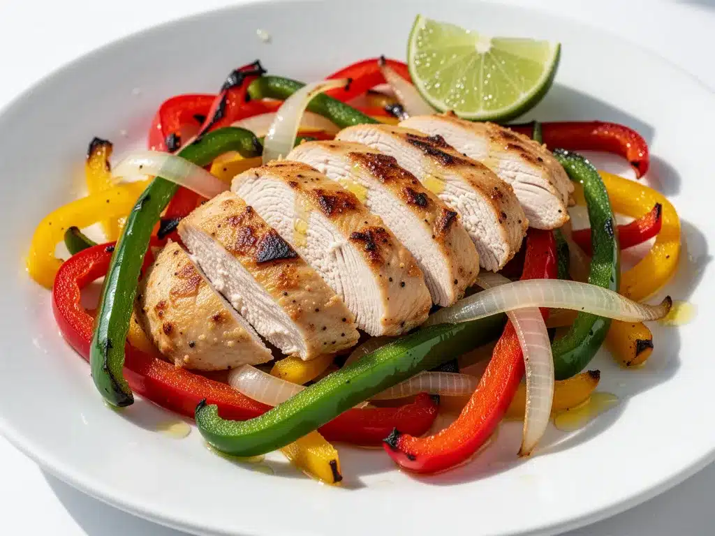 Healthy Baked Chicken Fajitas: 30-Min Quick Weeknight Dinner 4 Healthy Baked Chicken Fajitas preparation steps