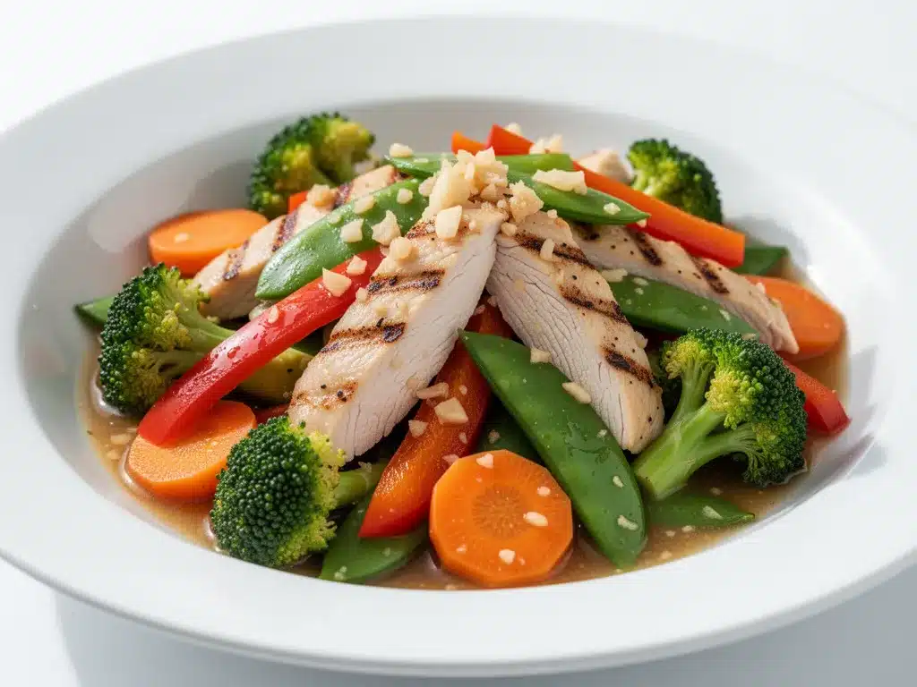 Healthy Chicken Stir Fry: Easy Ginger Sauce Recipe 4 Healthy Chicken Stir Fry preparation steps