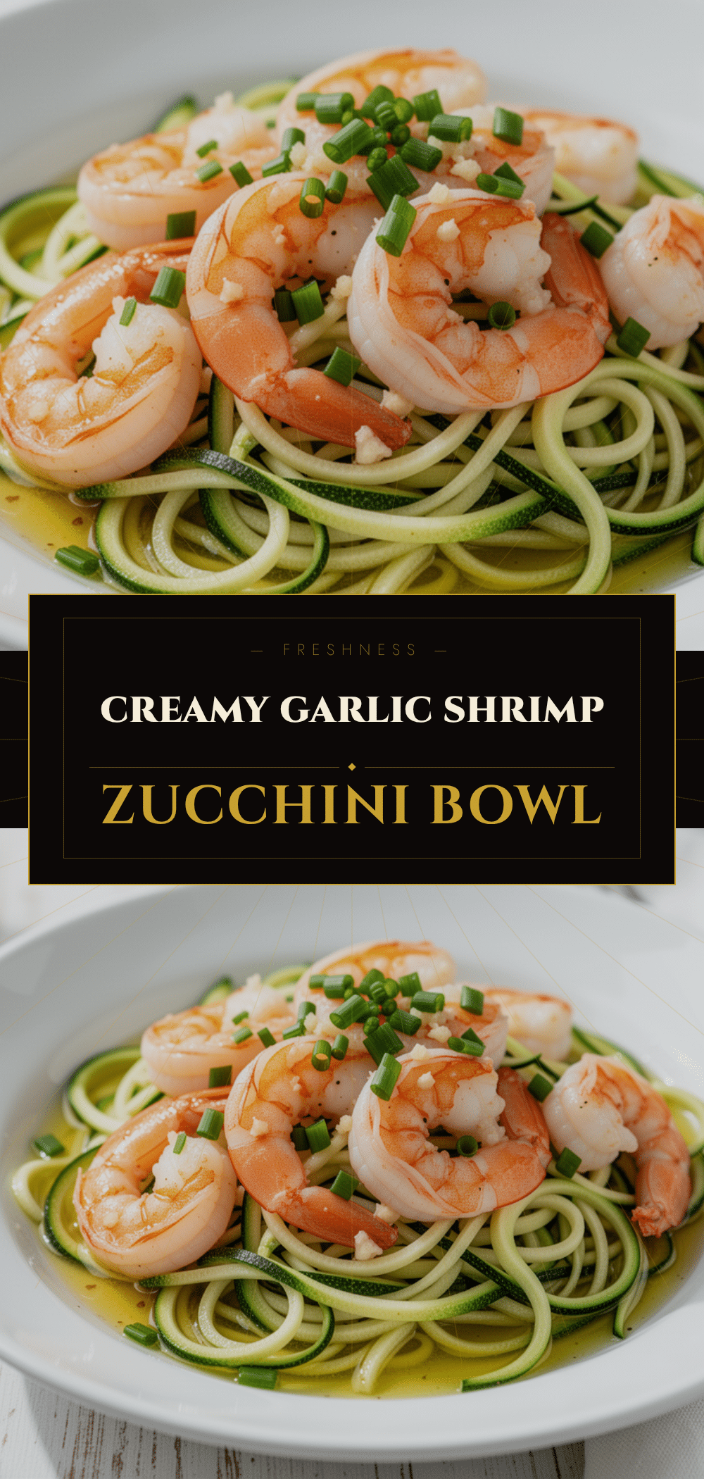 Healthy Zucchini Noodle Bowl with Garlic Shrimp 5 Healthy Zucchini Noodle Bowl with Garlic Shrimp recipe