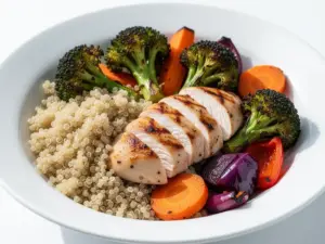 High-Protein Chicken and Quinoa Bowl - featured image