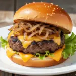 juicy smash burgers - featured image