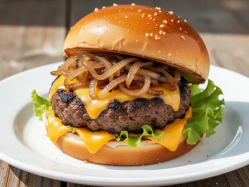 Juicy Smash Burgers: Best Labor Day Dinner 4 juicy smash burgers preparation steps