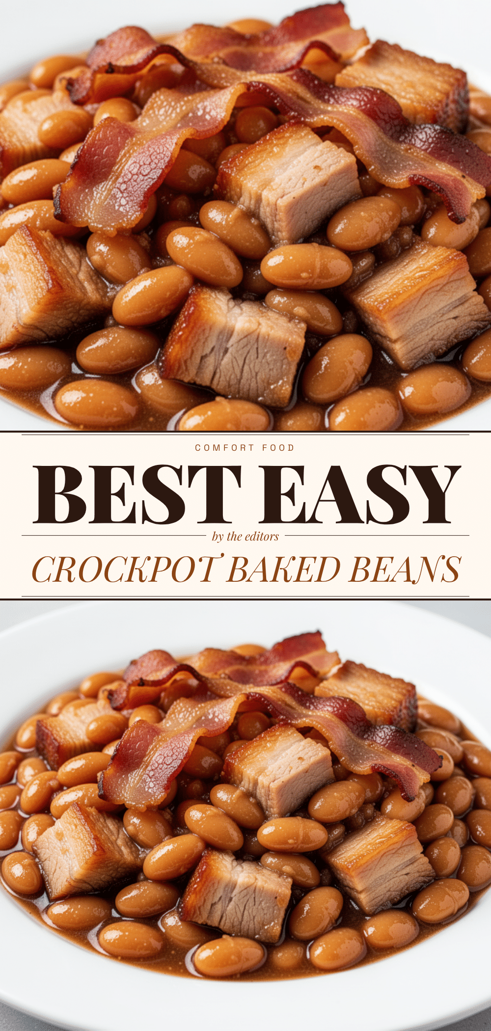 Labor Day Crockpot Baked Beans with Bacon: 3 Easy Holiday Sides 5 Labor Day Crockpot Baked Beans with Bacon recipe