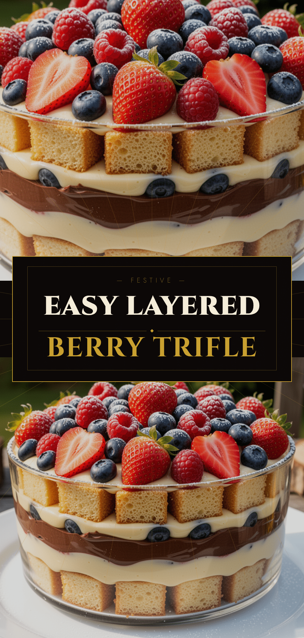 Labor Day Layered Berry Trifle: Easy 5-Step Party Dessert 5 layered berry trifle recipe