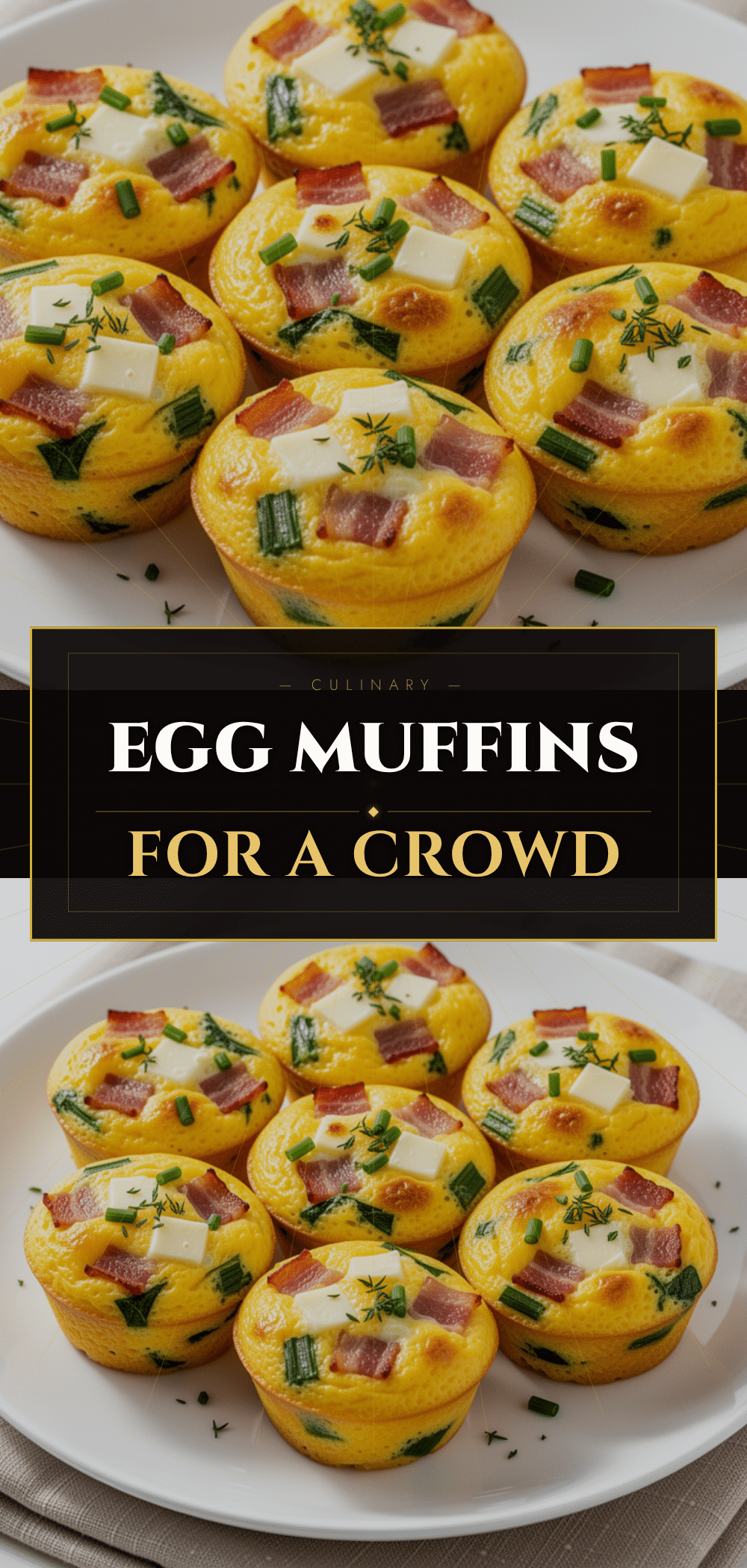 Easy Make-Ahead Breakfast Egg Muffins 5 make-ahead breakfast egg muffins recipe