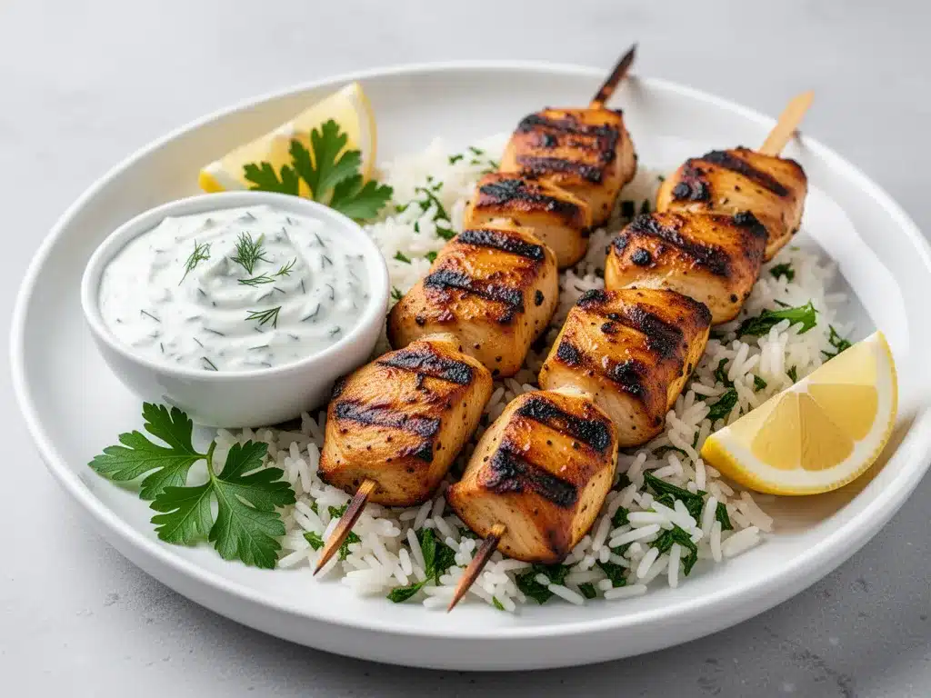 Mediterranean Chicken Skewers: Best 15-Min BBQ Recipe 4 Mediterranean Chicken Skewers preparation steps