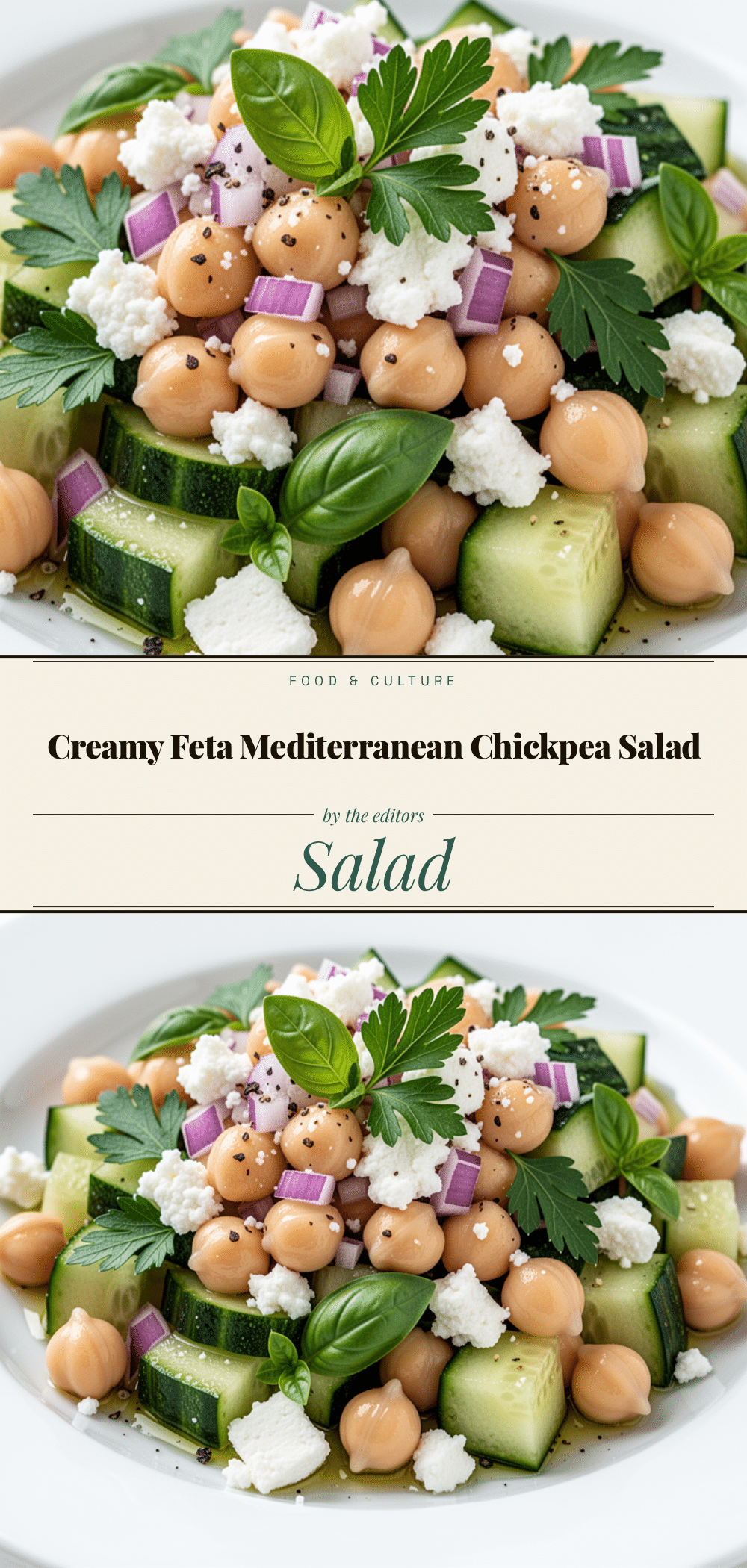 Mediterranean Chickpea Salad: Best 5-Ingredient Easy Recipe 5 Mediterranean Chickpea Salad recipe