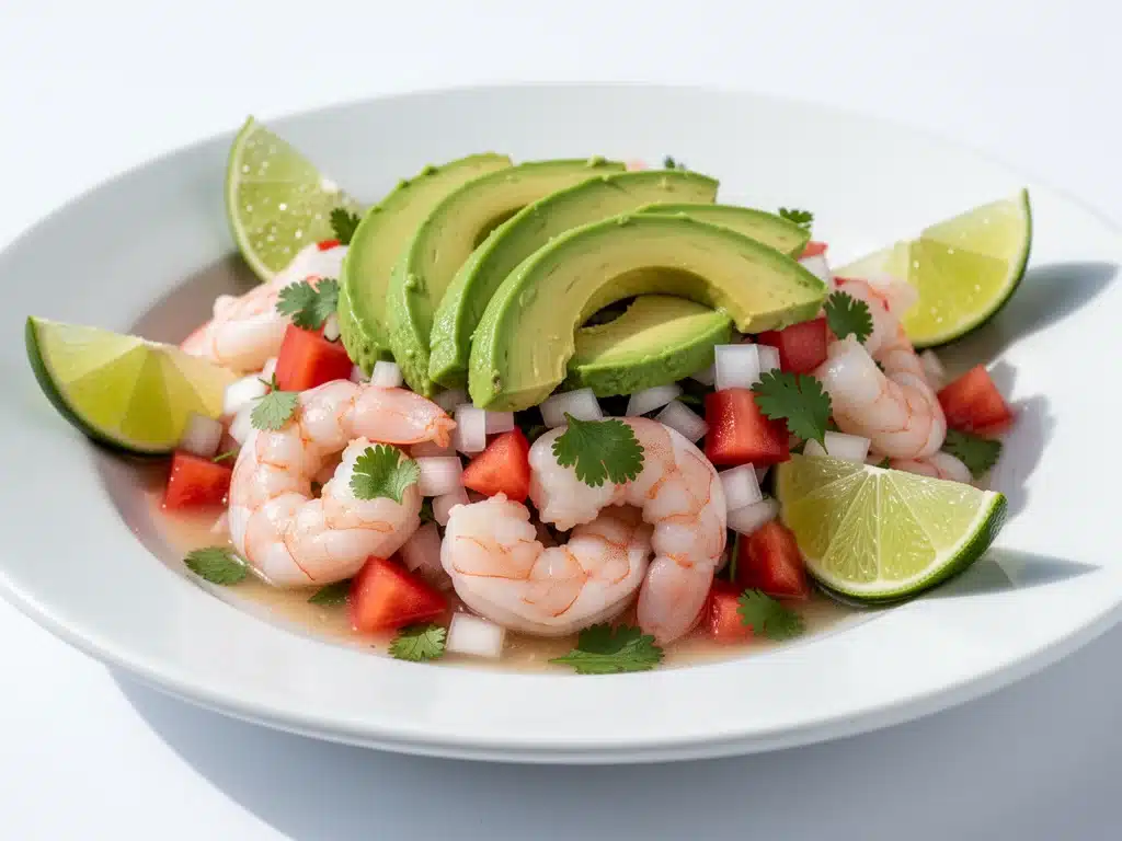 Mexican shrimp ceviche - featured image