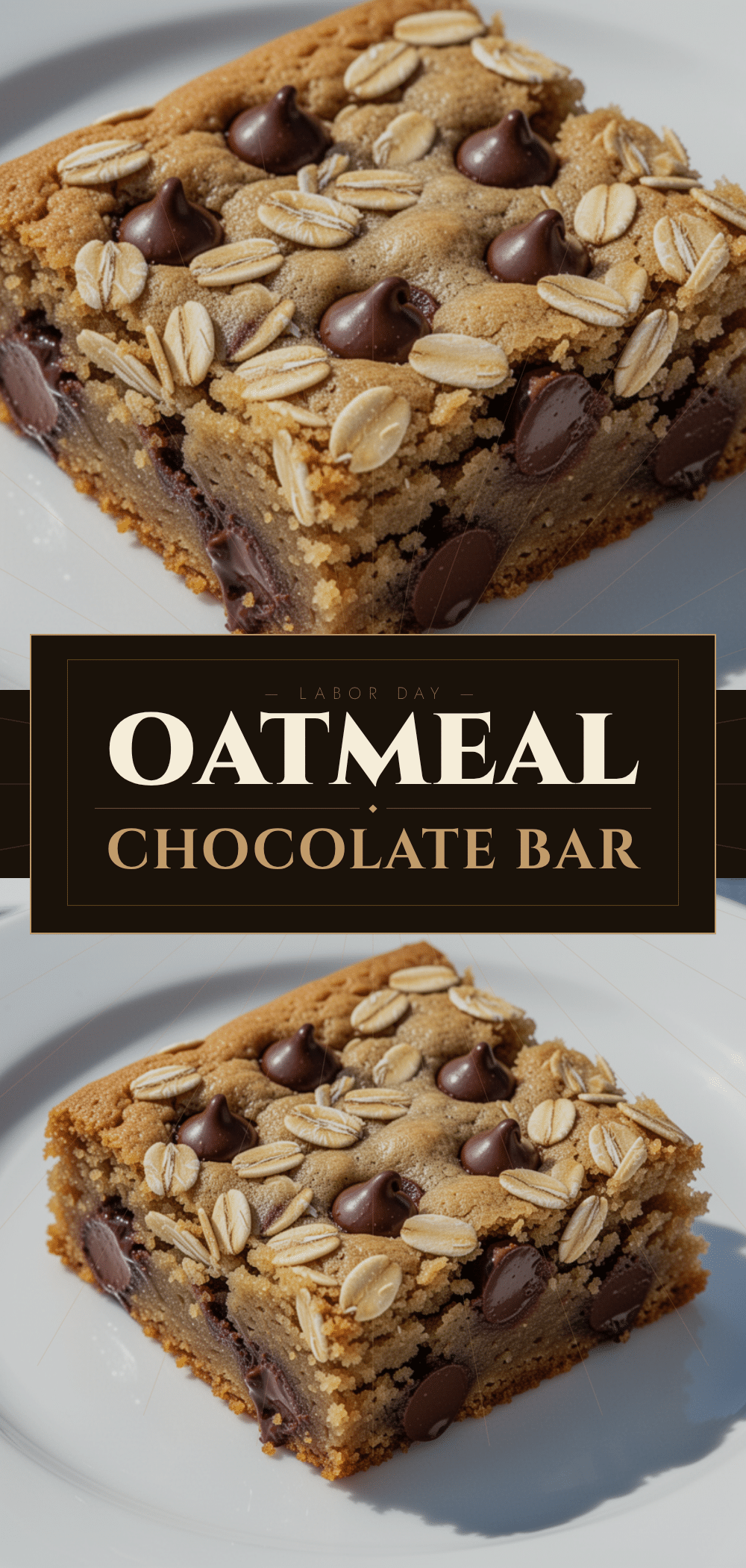 Oatmeal Chocolate Chip Cookie Bars: Easy Labor Day Picnic Recipe 5 oatmeal chocolate chip cookie bars recipe