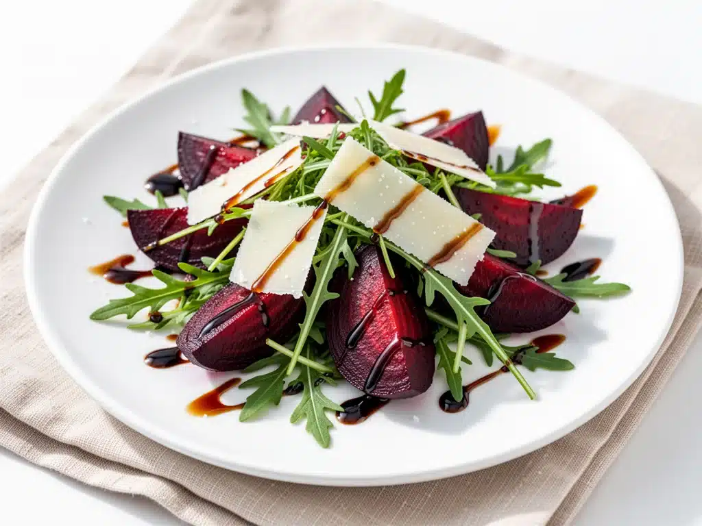 Home 3 roasted beet and arugula salad - featured image
