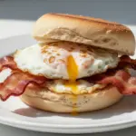 Savory Breakfast Sandwich with Crispy Bacon and Egg - featured image