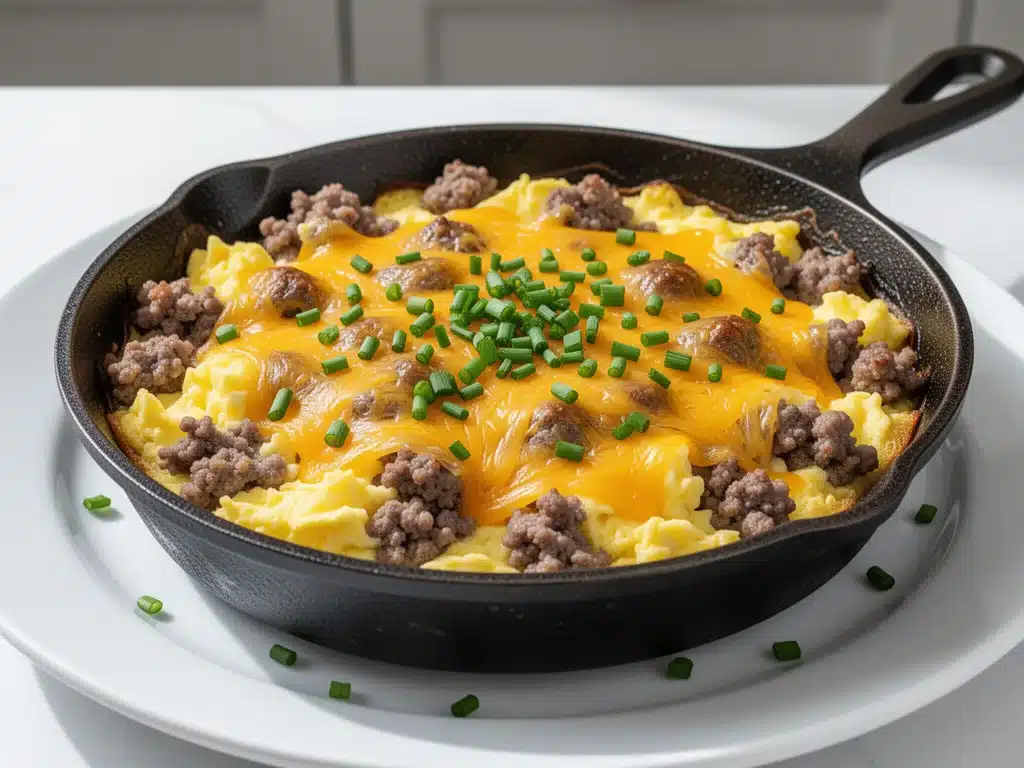 Savory Sausage Breakfast Bake - featured image