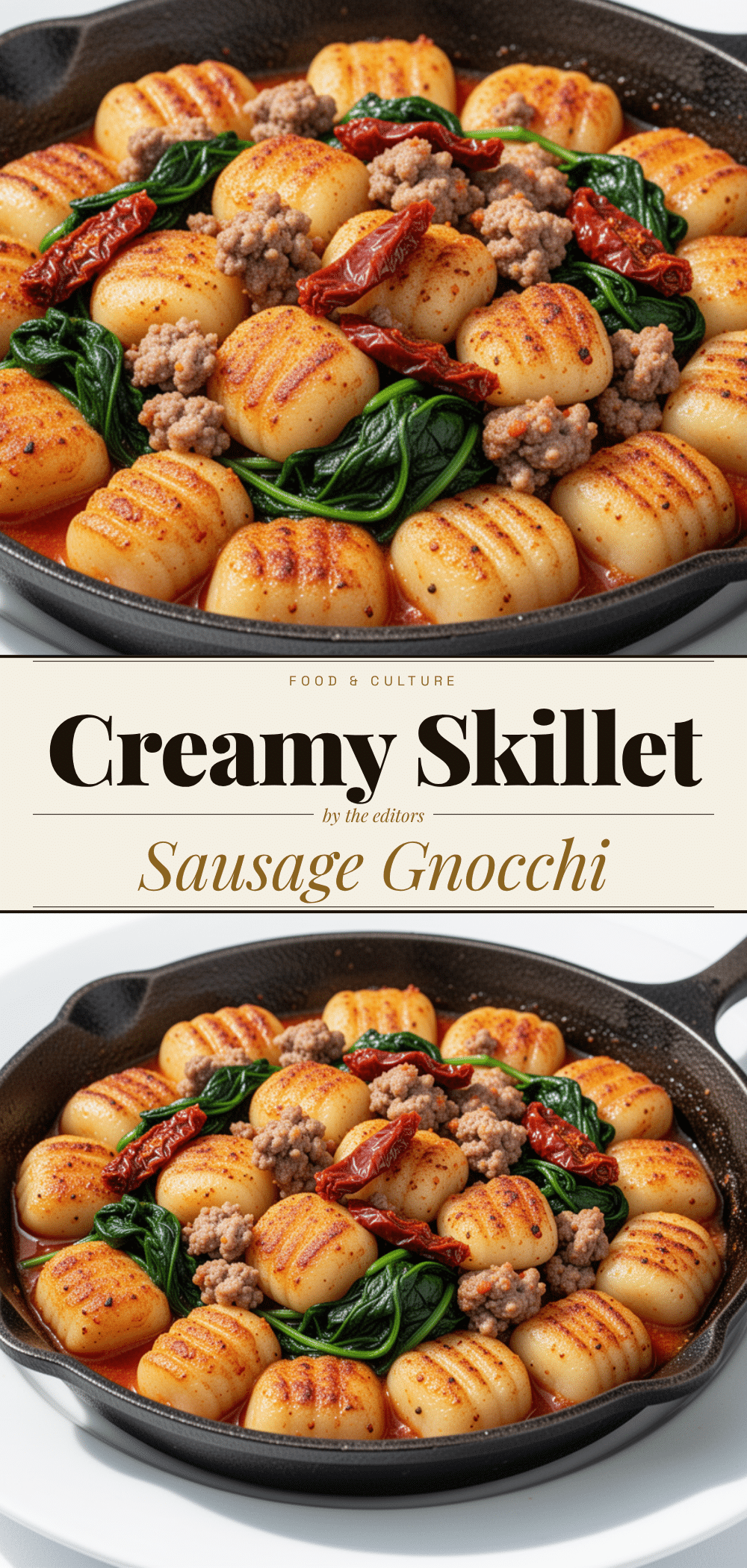 Skillet Sausage Gnocchi: Easy 30-Minute Meal 5 Skillet Sausage Gnocchi recipe