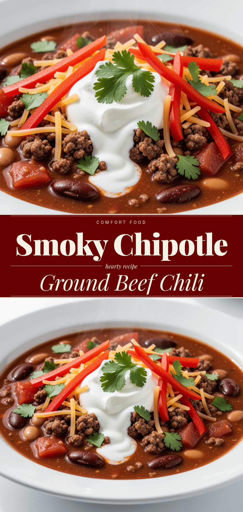 Slow Cooker Ground Beef Chili: Easy 1-Hour Smoky Chipotle Recipe 5 slow cooker ground beef chili recipe