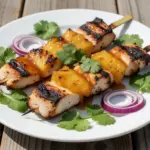 smoky grilled chicken skewers - featured image