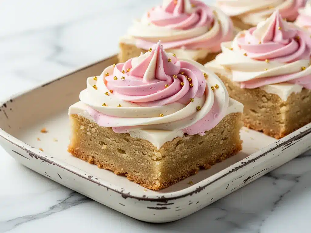 Soft Chewy Sugar Cookie Bars with Buttercream Swirl 4 Soft Chewy Sugar Cookie Bars with Buttercream Swirl preparation steps