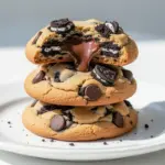 Soft Oreo Stuffed Chocolate Chip Cookies - featured image