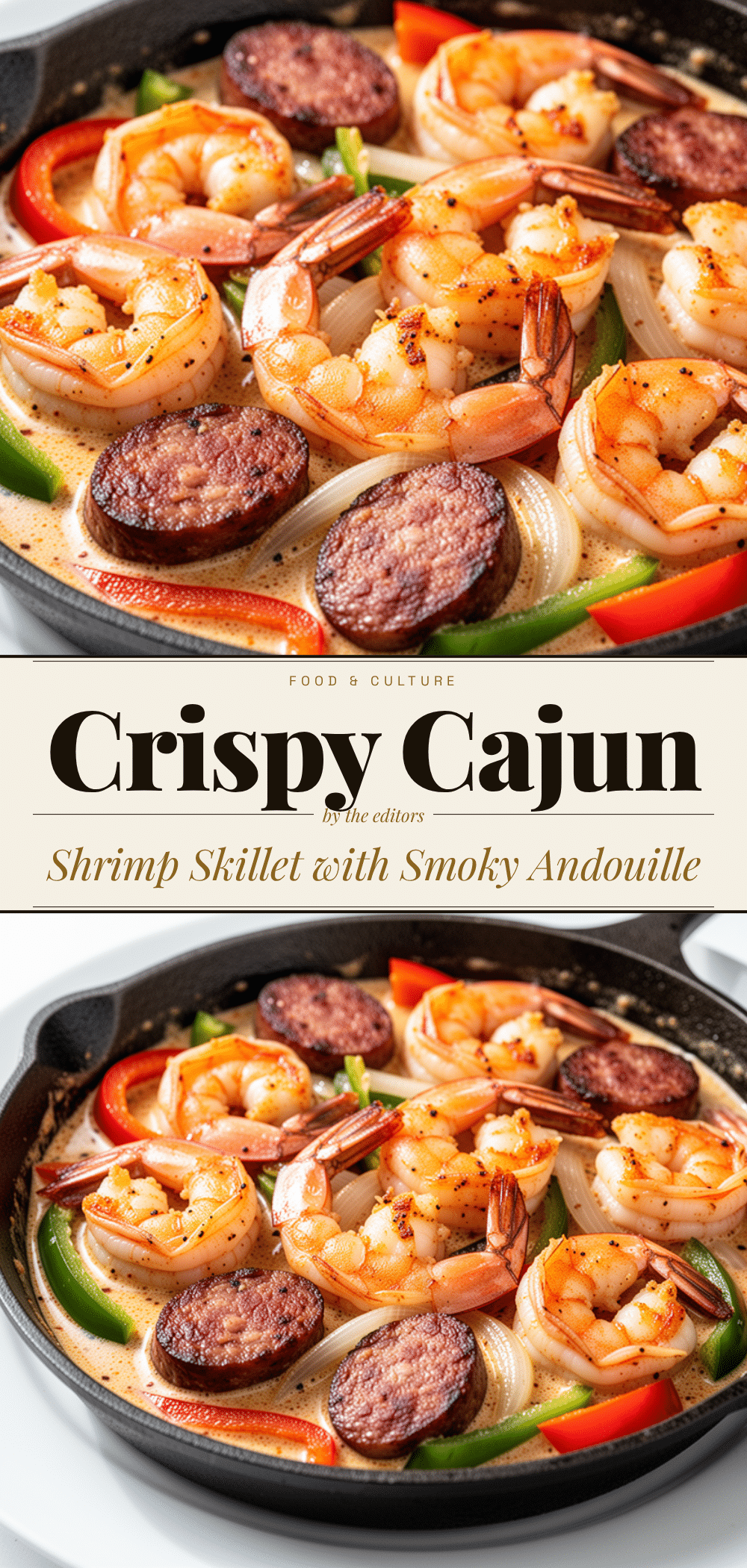 Spicy Cajun Shrimp Skillet with Andouille Sausage: Easy One-Pot Meal 5 Spicy Cajun Shrimp Skillet with Andouille Sausage recipe