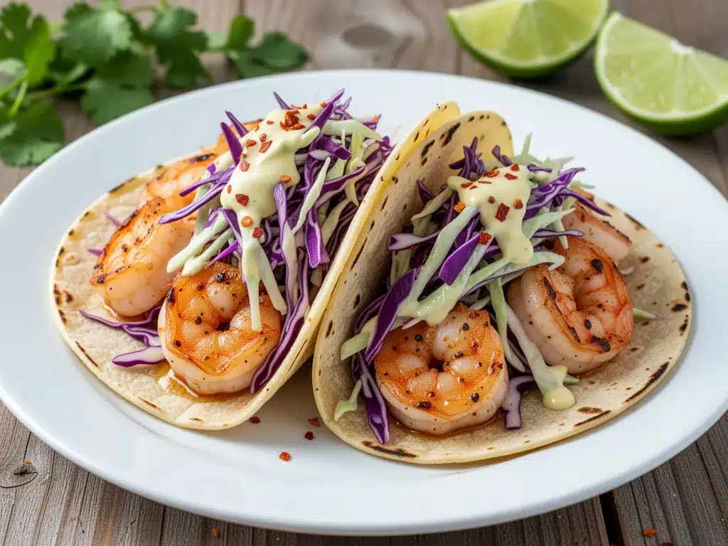 Spicy Grilled Shrimp Tacos: Best Labor Day BBQ Recipe 4 spicy grilled shrimp tacos preparation steps