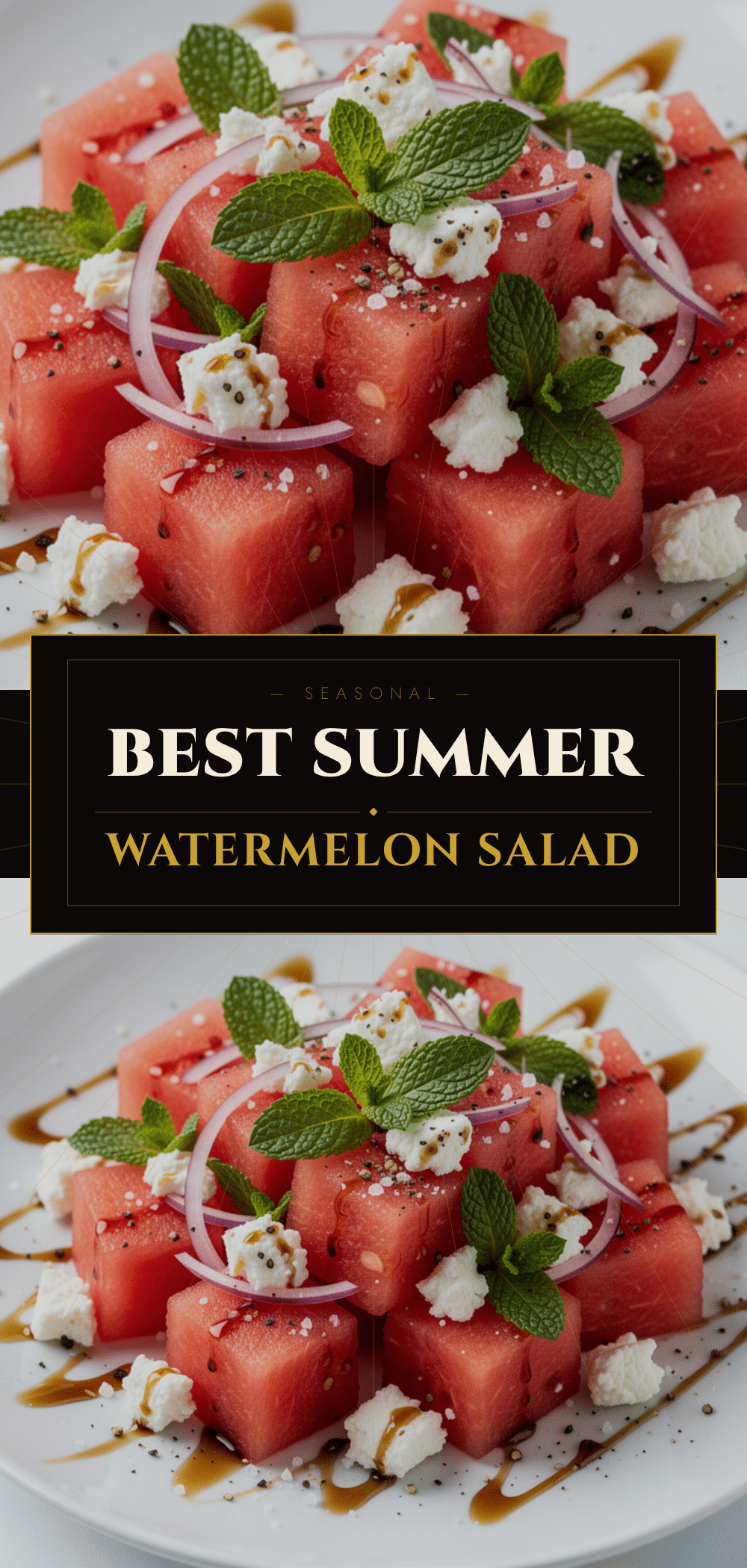 Watermelon Feta Salad: Easy 5-Ingredient Summer Recipe 5 watermelon feta salad recipe