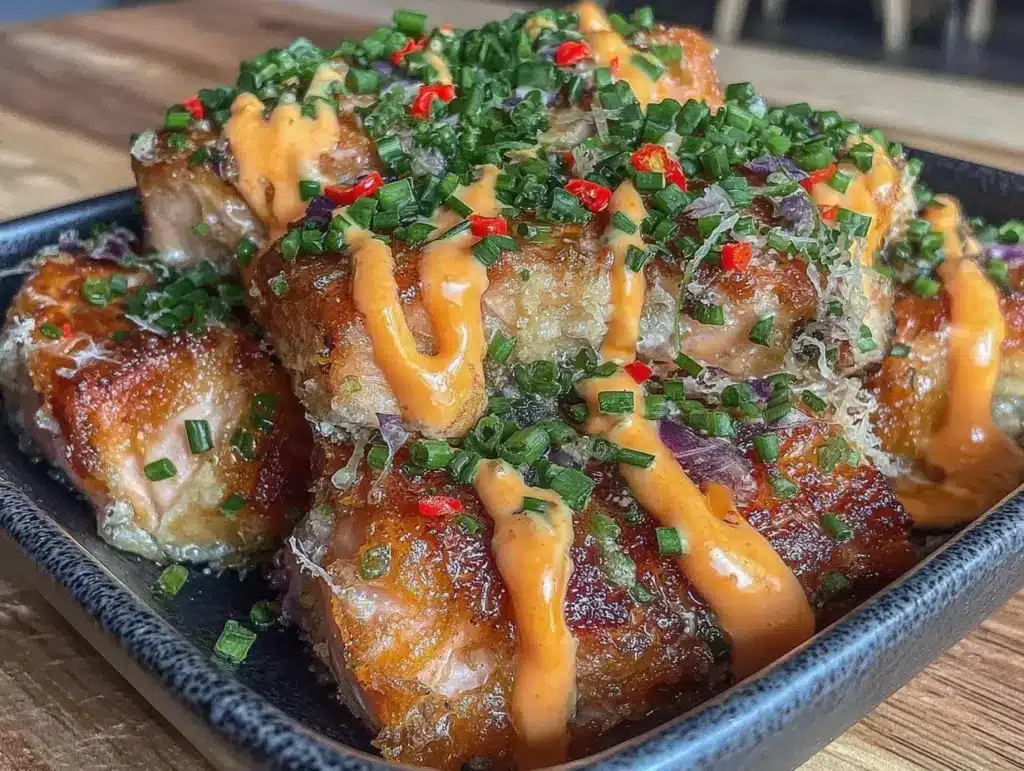 Baked Garlic Butter Salmon Bites - featured image