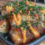 Baked Garlic Butter Salmon Bites - featured image