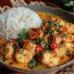 Budget-Friendly Creamy Coconut Chicken Curry - featured image