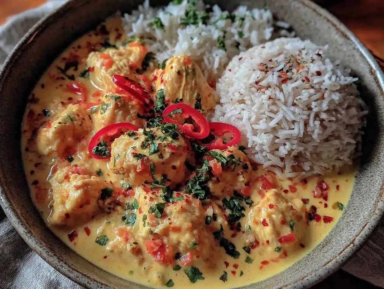Budget-Friendly Creamy Coconut Chicken Curry: 5-Step Family Meal 4 Budget-Friendly Creamy Coconut Chicken Curry preparation steps