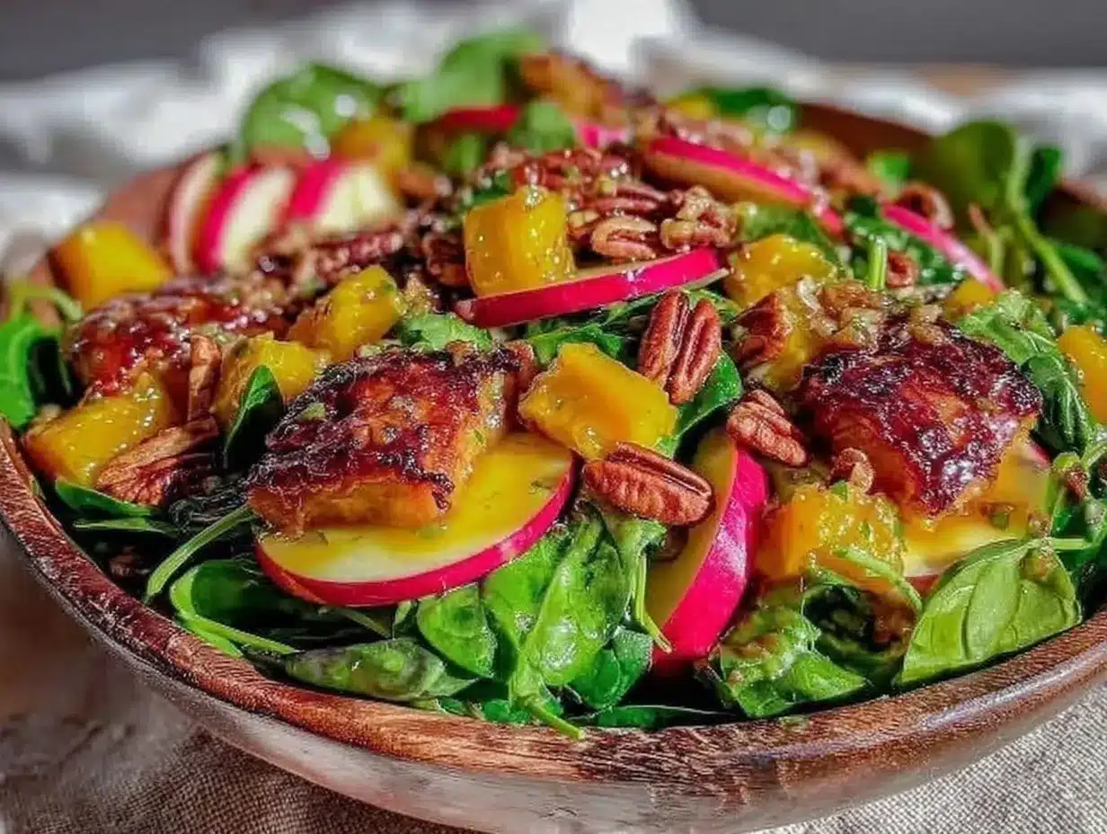 Budget-Friendly Fall Harvest Salad with Candied Pecans 4 Budget-Friendly Fall Harvest Salad with Candied Pecans preparation steps