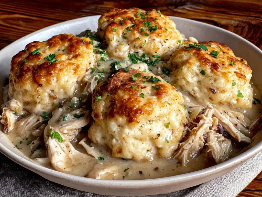 chicken and dumplings - featured image