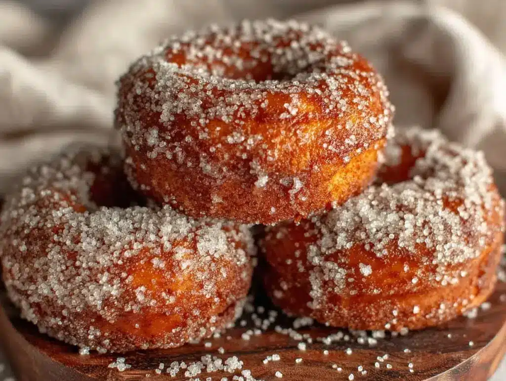 cozy baked pumpkin donuts - featured image