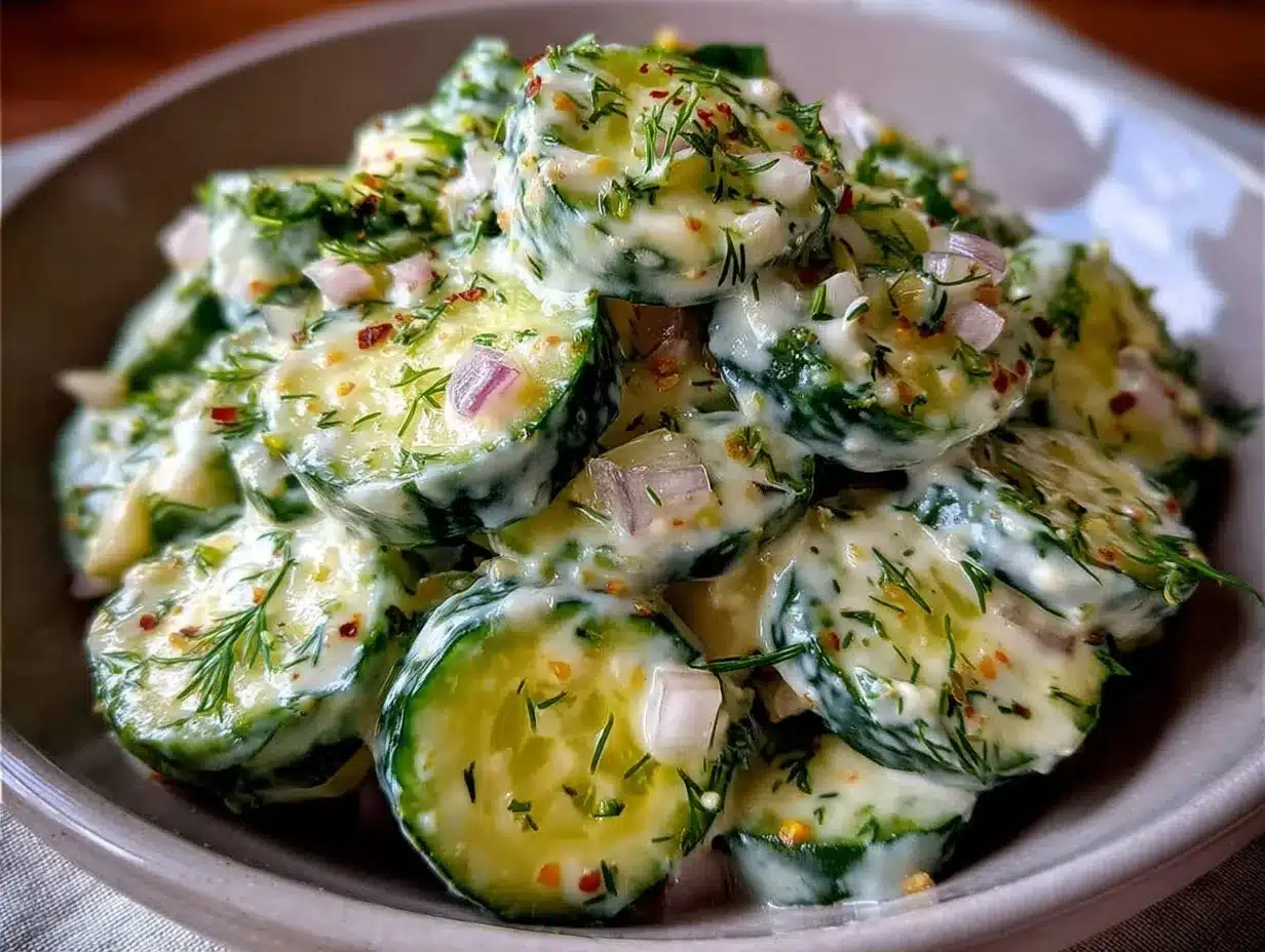 Creamy Cucumber Salad Kids Can Make: Best Easy Recipe 4 creamy cucumber salad kids can make preparation steps