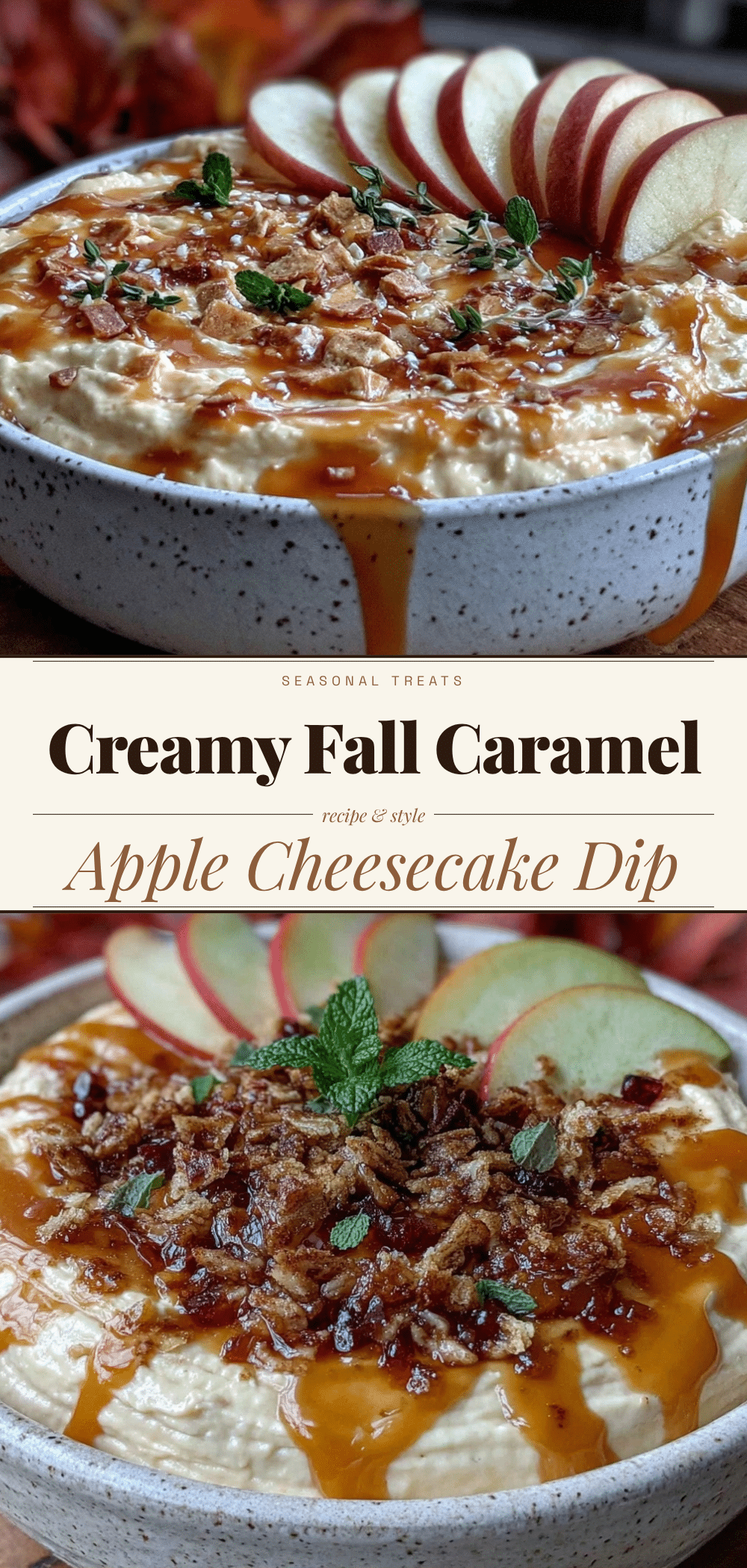 Creamy Fall Caramel Apple Cheesecake Dip: Easy 5-Step Fall Party Dip 5 creamy fall caramel apple cheesecake dip recipe