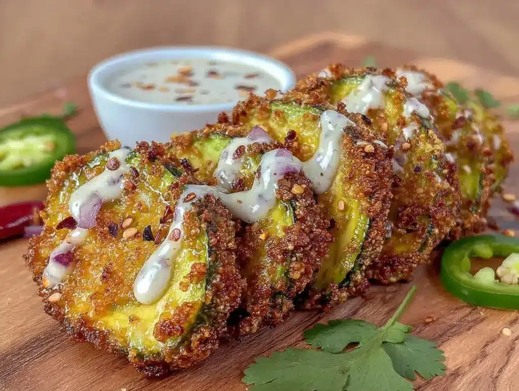 Crispy Baked Avocado Fries - featured image