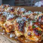 Crispy Garlic Parmesan Chicken Skewers - featured image