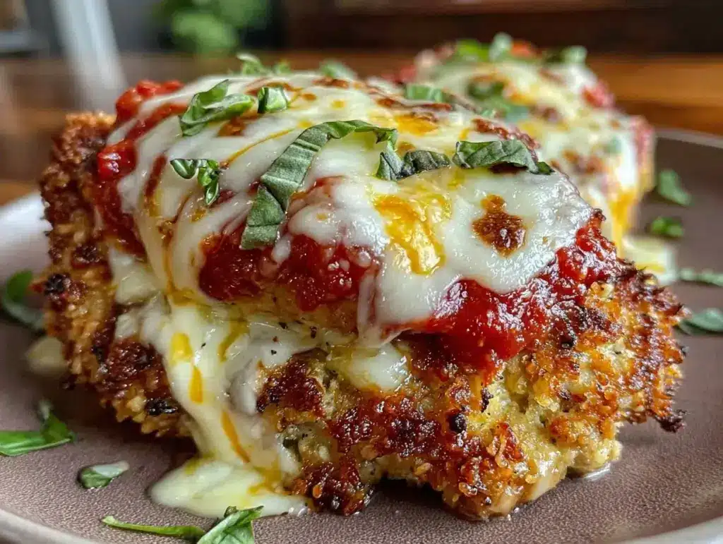 Easy Baked Chicken Parmesan with Crispy Panko - featured image