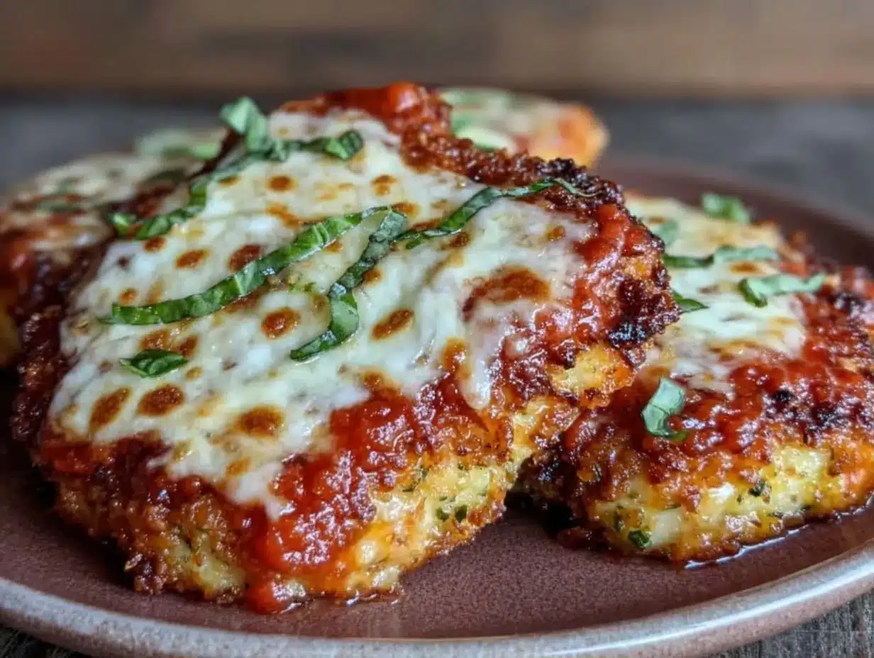 Easy Baked Chicken Parmesan with Crispy Panko: Gluten-Free 4 Easy Baked Chicken Parmesan with Crispy Panko preparation steps